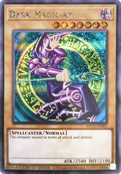 Dark Magician (Adidas Exclusive), Miscellaneous Promotional Cards ADC1-EN001