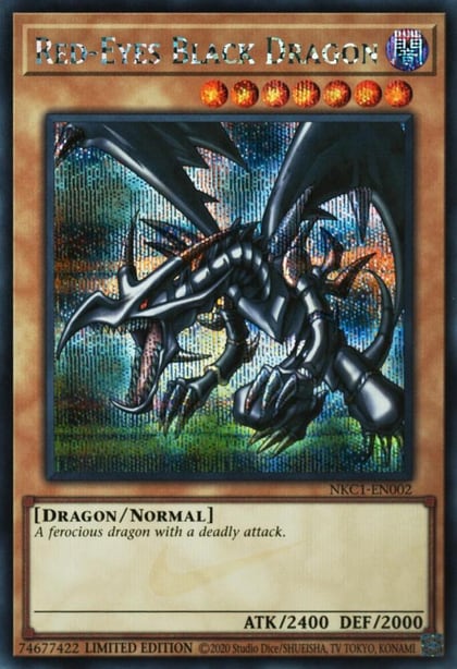 Red-Eyes Black Dragon, Miscellaneous Promotional Cards NKC1-EN002