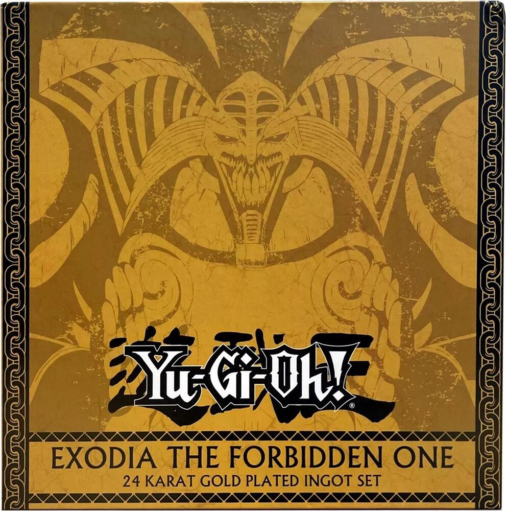 24k Gold Plated Ingot Set - Exodia The Forbidden One (Limited Edition), Miscellaneous Promotional Cards P616823