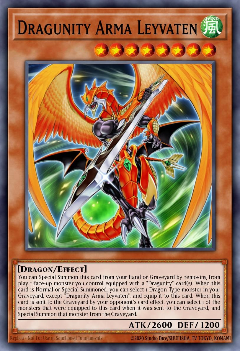 Dragunity Arma Leyvaten (Oversized), Miscellaneous Promotional Cards SDDL-EN001
