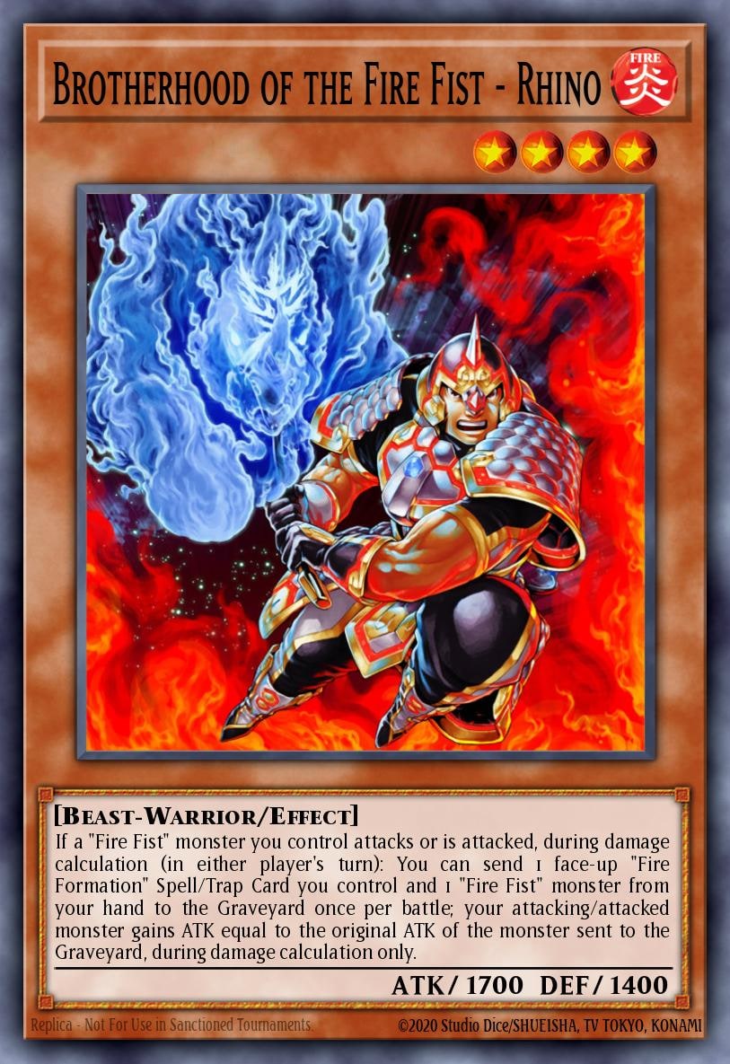 Brotherhood of the Fire Fist - Rhino, 2014 Mega-Tins Mega Pack MP14-EN014