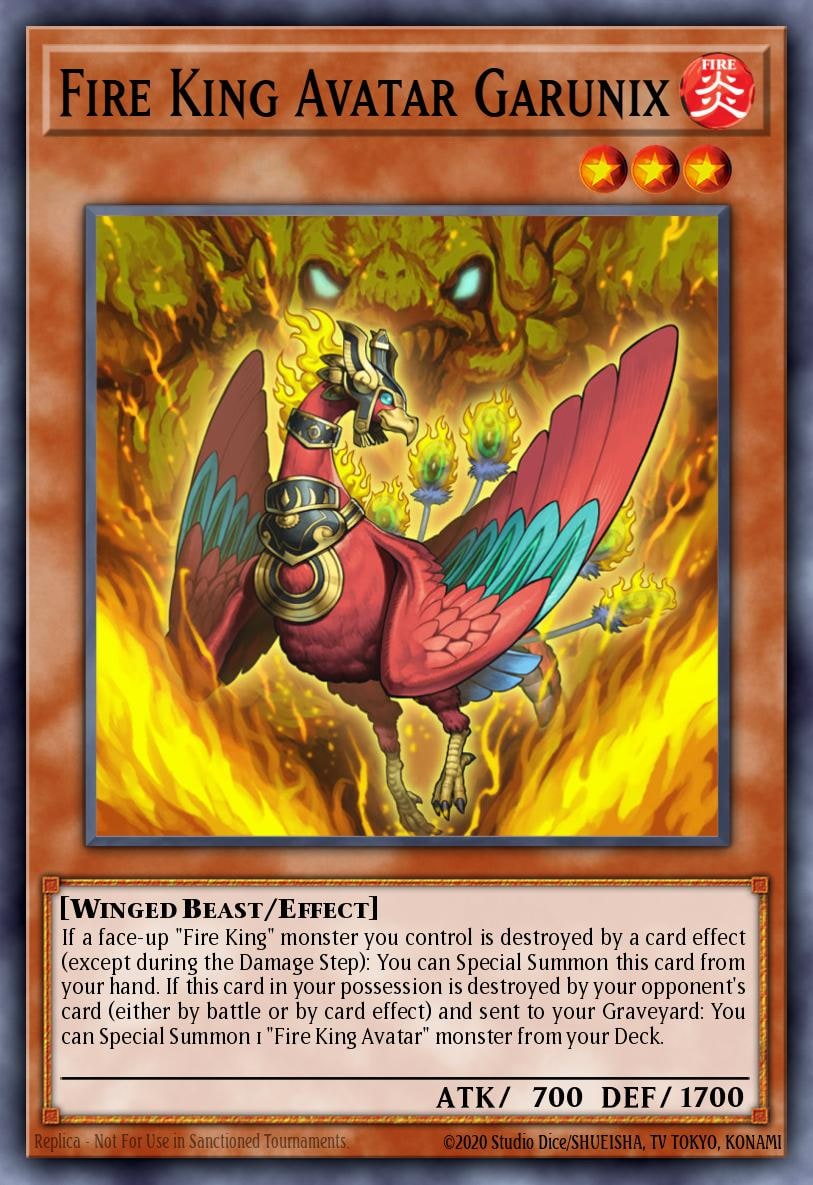 Fire King Avatar Garunix, 2014 Mega-Tins Mega Pack MP14-EN020