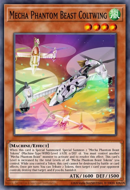 Mecha Phantom Beast Coltwing, 2014 Mega-Tins Mega Pack MP14-EN077