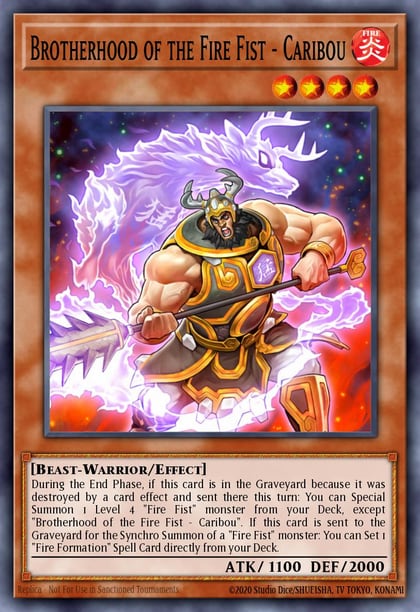 Brotherhood of the Fire Fist - Caribou, 2014 Mega-Tins Mega Pack MP14-EN080