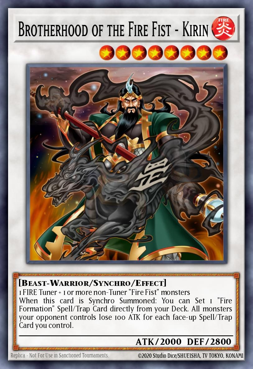 Brotherhood of the Fire Fist - Kirin, 2014 Mega-Tins Mega Pack MP14-EN094