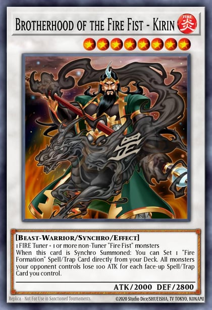Brotherhood of the Fire Fist - Kirin, 2014 Mega-Tins Mega Pack MP14-EN094
