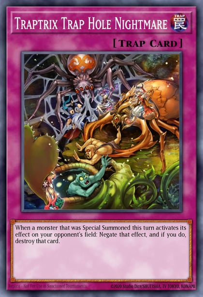Traptrix Trap Hole Nightmare, 2014 Mega-Tins Mega Pack MP14-EN110