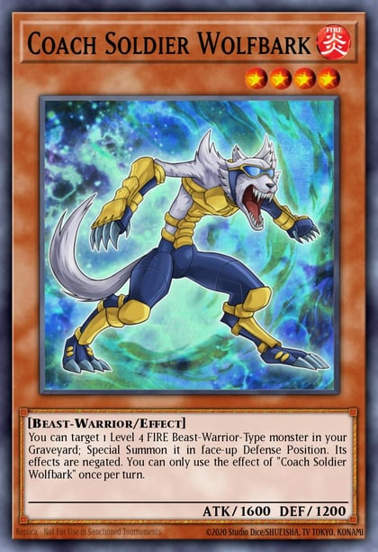 Coach Soldier Wolfbark, 2014 Mega-Tins Mega Pack MP14-EN119