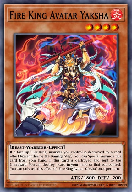 Fire King Avatar Yaksha, 2014 Mega-Tins Mega Pack MP14-EN121