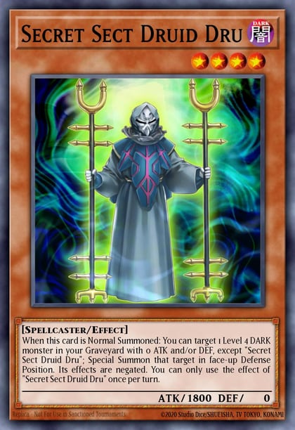 Secret Sect Druid Dru, 2014 Mega-Tins Mega Pack MP14-EN133