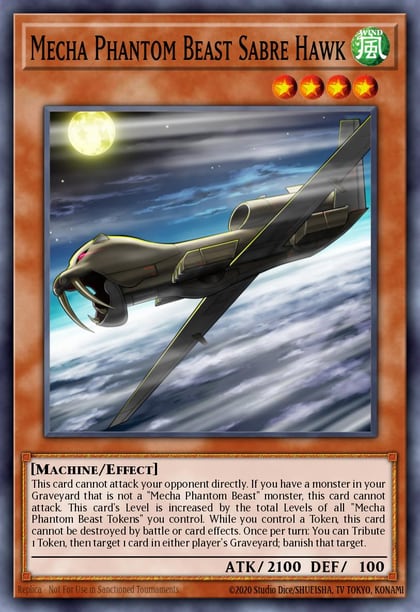 Mecha Phantom Beast Sabre Hawk, 2014 Mega-Tins Mega Pack MP14-EN149