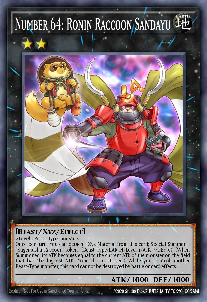 Number 64: Ronin Raccoon Sandayu, 2014 Mega-Tins Mega Pack MP14-EN161