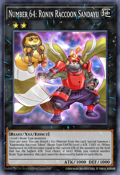 Number 64: Ronin Raccoon Sandayu, 2014 Mega-Tins Mega Pack MP14-EN161