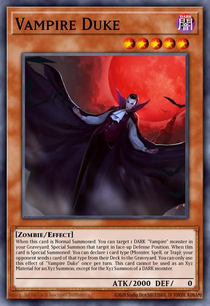 Vampire Duke, 2014 Mega-Tins Mega Pack MP14-EN180
