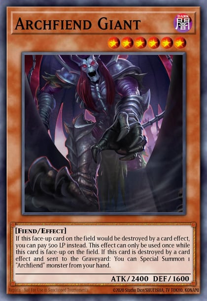 Archfiend Giant, 2014 Mega-Tins Mega Pack MP14-EN181