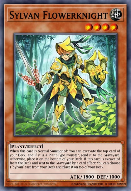 Sylvan Flowerknight, 2014 Mega-Tins Mega Pack MP14-EN199