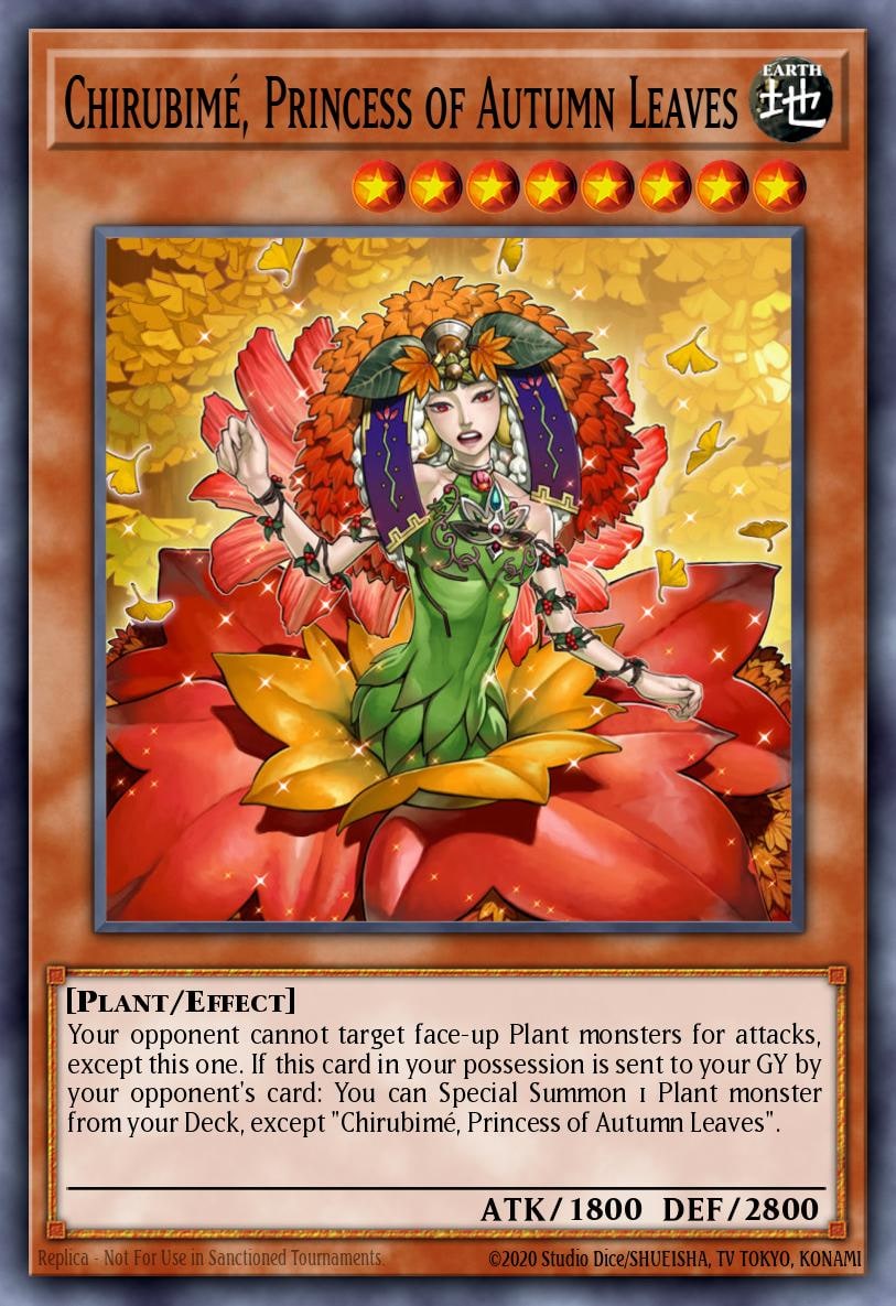 Chirubime, Princess of Autumn Leaves, 2014 Mega-Tins Mega Pack MP14-EN216