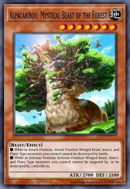 Alpacaribou, Mystical Beast of the Forest, 2014 Mega-Tins Mega Pack MP14-EN244