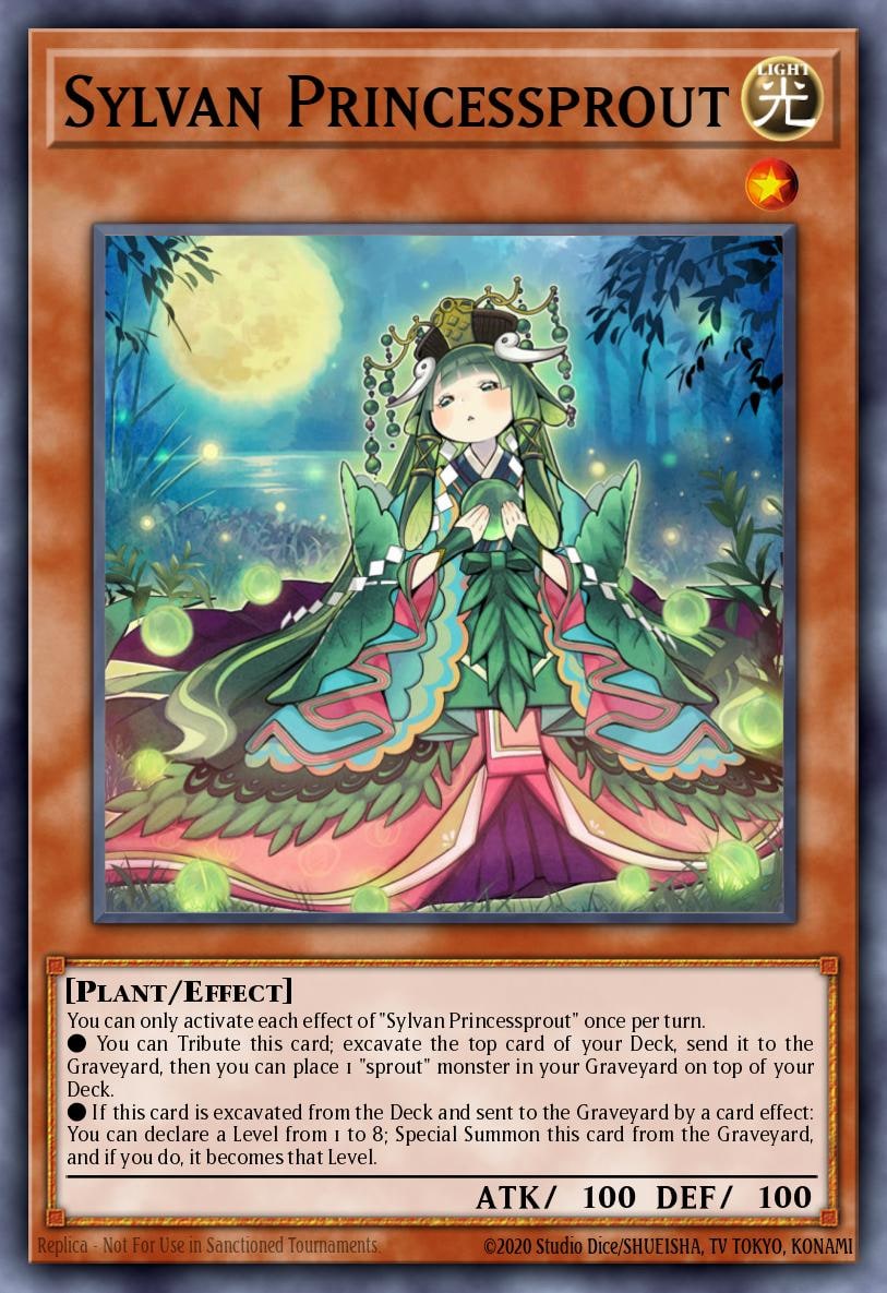 Sylvan Princessprout, 2015 Mega-Tins Mega Pack MP15-EN048