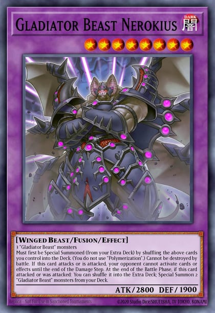 Gladiator Beast Nerokius, 2015 Mega-Tins Mega Pack MP15-EN051