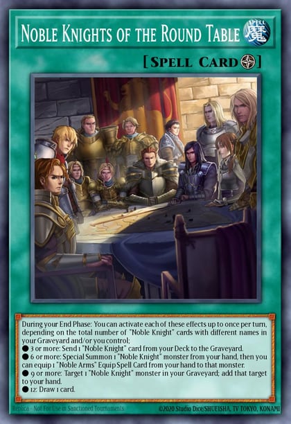 Noble Knights of the Round Table, 2015 Mega-Tins Mega Pack MP15-EN052