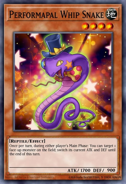 Performapal Whip Snake, 2015 Mega-Tins Mega Pack MP15-EN062