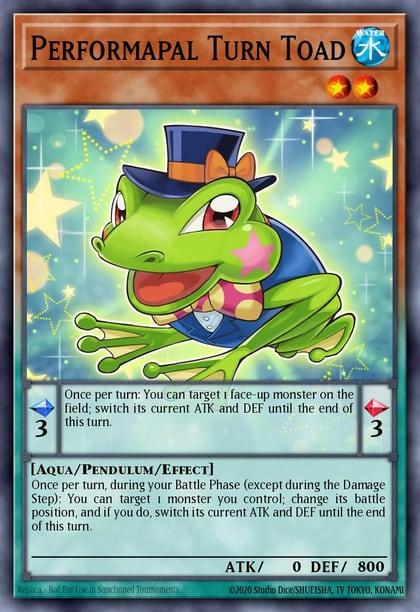 Performapal Turn Toad, 2015 Mega-Tins Mega Pack MP15-EN066