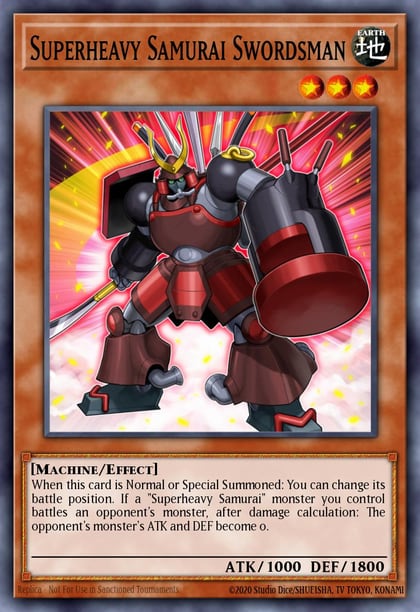 Superheavy Samurai Swordsman, 2015 Mega-Tins Mega Pack MP15-EN068