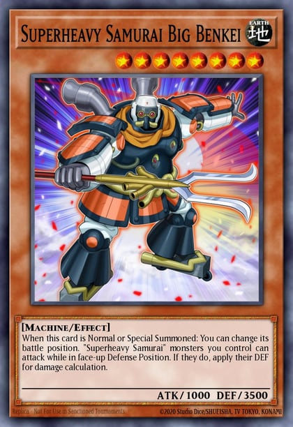 Superheavy Samurai Big Benkei, 2015 Mega-Tins Mega Pack MP15-EN069