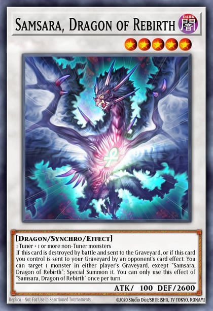 Samsara, Dragon of Rebirth, 2015 Mega-Tins Mega Pack MP15-EN097