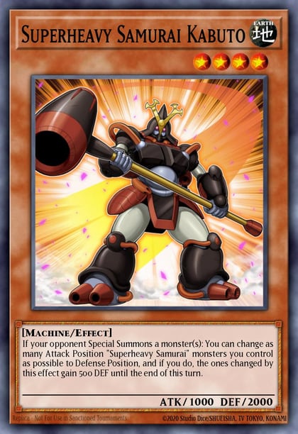 Superheavy Samurai Kabuto, 2015 Mega-Tins Mega Pack MP15-EN132