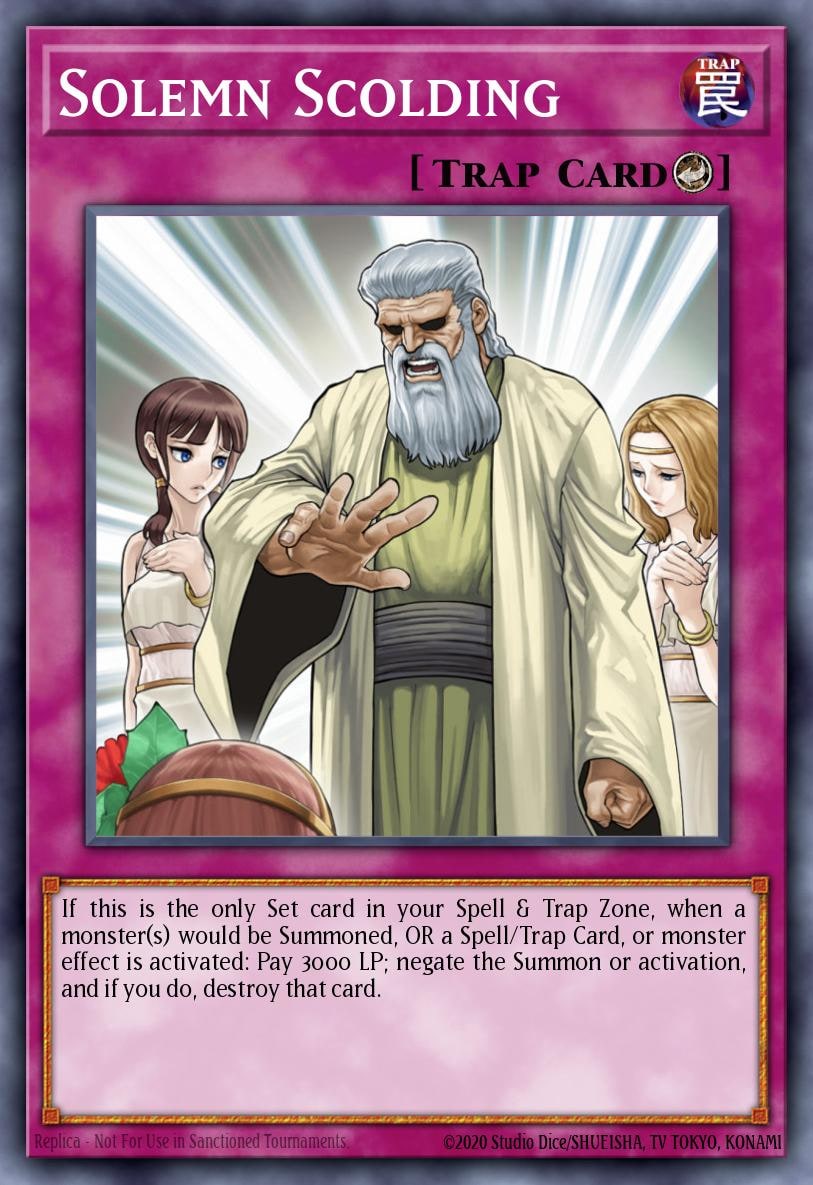 Solemn Scolding, 2015 Mega-Tins Mega Pack MP15-EN186