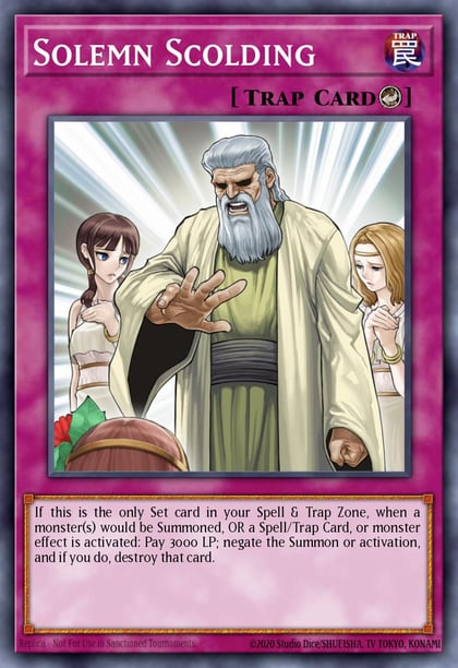 Solemn Scolding, 2015 Mega-Tins Mega Pack MP15-EN186