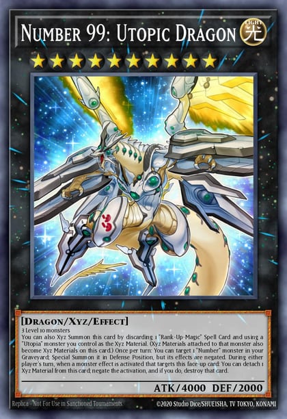 Number 99: Utopic Dragon, 2015 Mega-Tins Mega Pack MP15-EN190