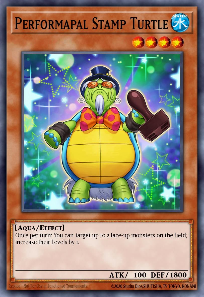 Performapal Stamp Turtle, 2015 Mega-Tins Mega Pack MP15-EN195