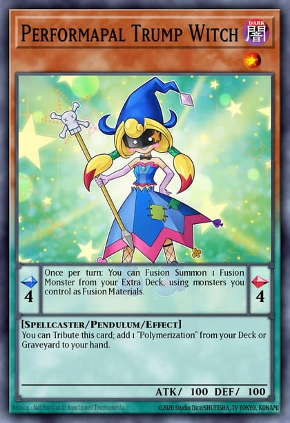 Performapal Trump Witch, 2015 Mega-Tins Mega Pack MP15-EN196