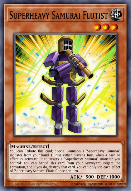 Superheavy Samurai Flutist, 2015 Mega-Tins Mega Pack MP15-EN197