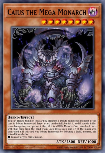 Caius the Mega Monarch, 2015 Mega-Tins Mega Pack MP15-EN215