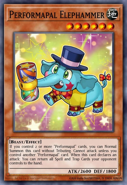 Performapal Elephammer, 2016 Mega-Tins Mega Pack MP16-EN002