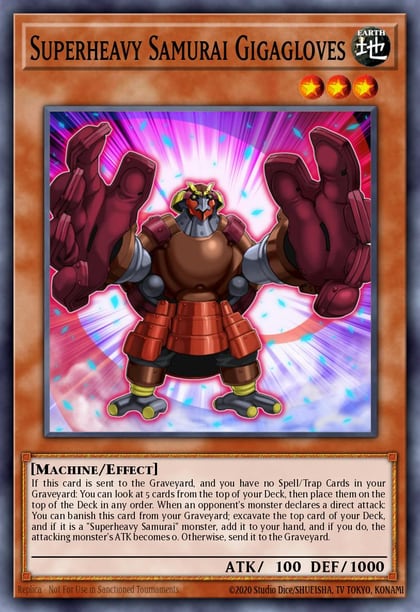 Superheavy Samurai Gigagloves, 2016 Mega-Tins Mega Pack MP16-EN007