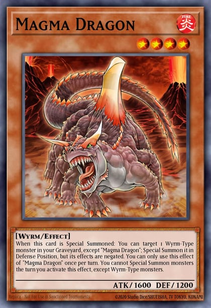 Magma Dragon, 2016 Mega-Tins Mega Pack MP16-EN016