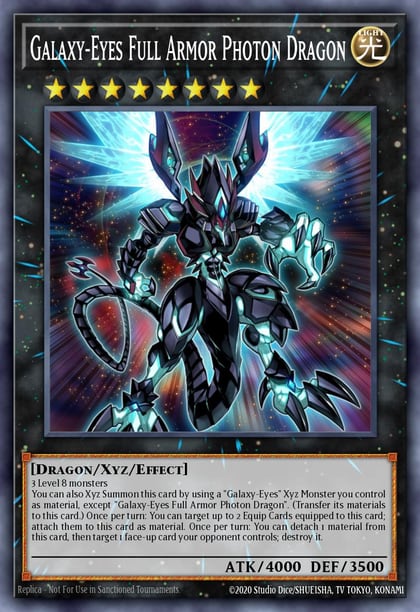 Galaxy-Eyes Full Armor Photon Dragon, 2016 Mega-Tins Mega Pack MP16-EN044