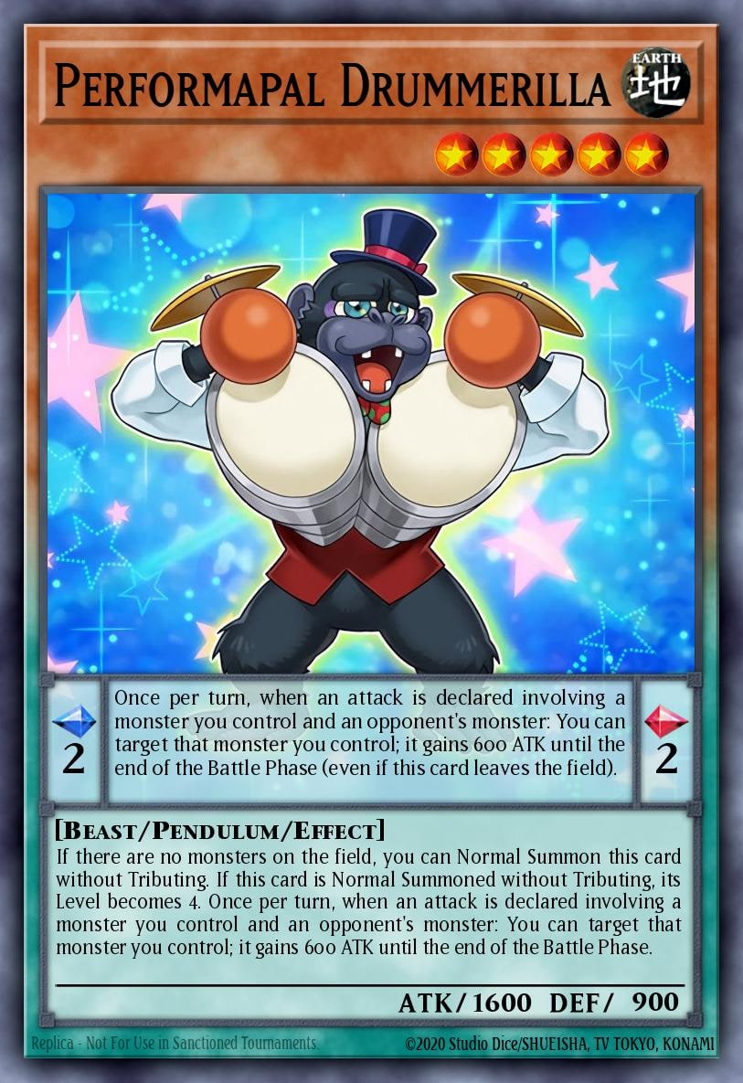 Performapal Drummerilla, 2016 Mega-Tins Mega Pack MP16-EN052