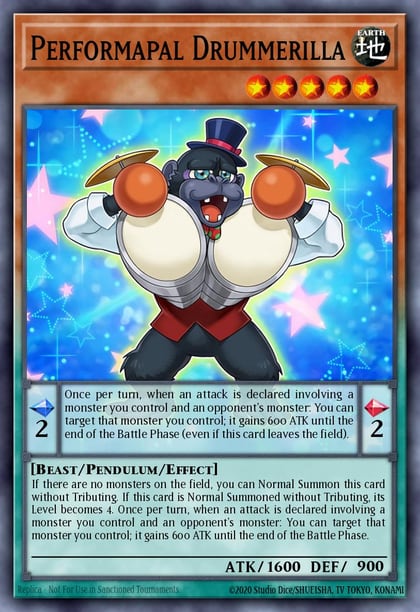 Performapal Drummerilla, 2016 Mega-Tins Mega Pack MP16-EN052