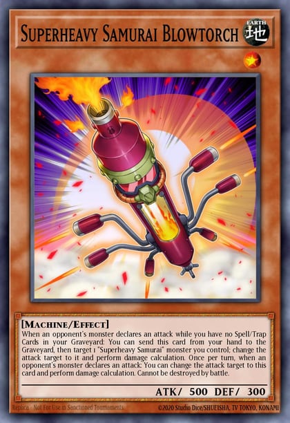 Superheavy Samurai Blowtorch, 2016 Mega-Tins Mega Pack MP16-EN053