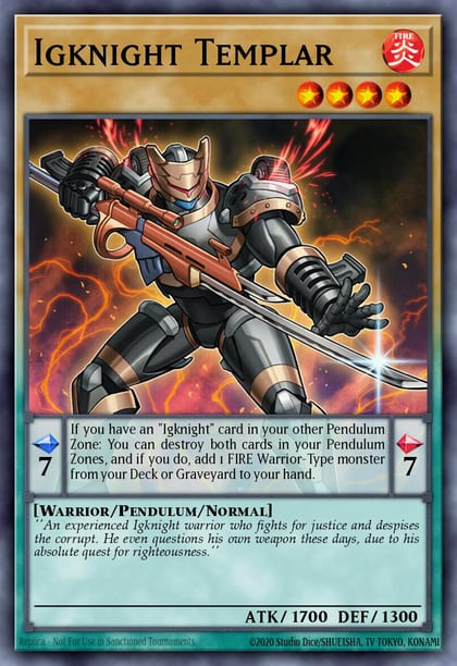Igknight Templar, 2016 Mega-Tins Mega Pack MP16-EN066