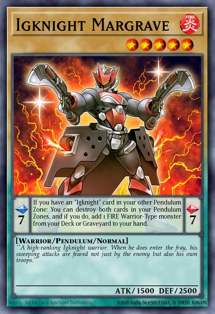 Igknight Margrave, 2016 Mega-Tins Mega Pack MP16-EN068