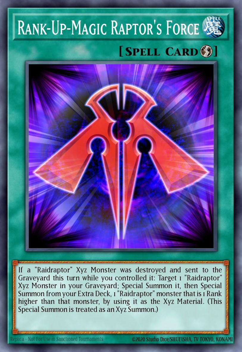 Rank-Up-Magic Raptor's Force, 2016 Mega-Tins Mega Pack MP16-EN083