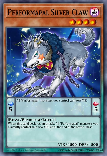 Performapal Silver Claw, 2016 Mega-Tins Mega Pack MP16-EN101