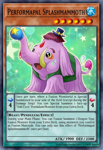 Performapal Splashmammoth, 2016 Mega-Tins Mega Pack MP16-EN106